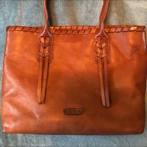 New  FRYE leather purse